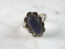 Load image into Gallery viewer, Womens Vintage Estate Sterling Silver Modernist Ring 2.7g E3390