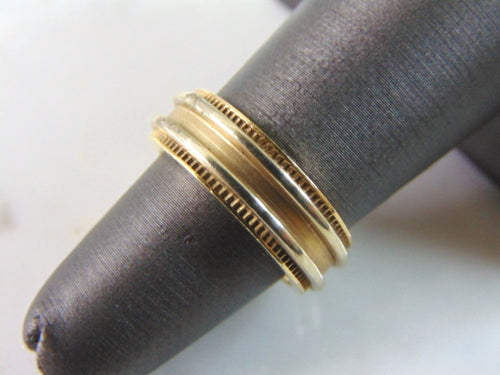 Vintage Estate 14K Yellow Gold Wedding Band Ring, 8.2g E3408