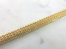 Load image into Gallery viewer, Womens Vintage Estate 14K Gold Chain Bracelet 25.8g E3414