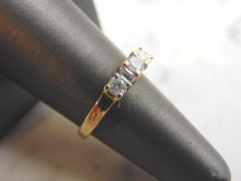 Load image into Gallery viewer, Women&#39;s Vintage Estate 14K Yellow Gold Diamond Ring, 3.6g E3528