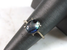 Load image into Gallery viewer, Womens Vintage Estate Sterling Silver Modernist Ring 2.2g E3612