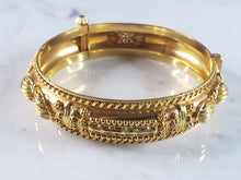 Load image into Gallery viewer, Womens Vintage Estate 22K Yellow Gold Bangle Bracelet 42.1g E3721