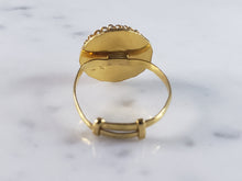 Load image into Gallery viewer, Womens Vintage Estate 21K Yellow Gold Ring 4.2g E3723