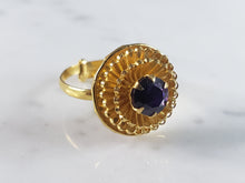 Load image into Gallery viewer, Womens Vintage Estate 21K Yellow Gold Ring 4.2g E3723