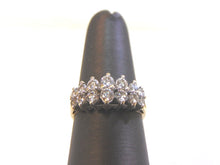 Load image into Gallery viewer, Womens Vintage Estate 14k Yellow Gold Diamond Cluster Ring 3.4g #E3811