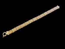 Load image into Gallery viewer, Womens Elegant Vintage Estate 14K Yellow Gold Bracelet 11.7g E3826