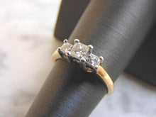 Load image into Gallery viewer, Women&#39;s Vintage Estate 14K Yellow Gold Diamond Ring, 3.8g E3845