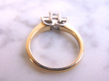 Load image into Gallery viewer, Women&#39;s Vintage Estate 14K Yellow Gold Diamond Ring, 3.8g E3845