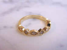 Load image into Gallery viewer, Women&#39;s 14K Yellow Gold Diamond Ring 2.5g E3864