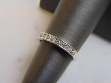 Load image into Gallery viewer, Womens Vintage Estate 14k White Gold Diamond Ring 2.1g #E3875