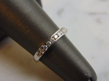 Load image into Gallery viewer, Womens Vintage Estate 14k White Gold Diamond Ring 2.1g #E3875