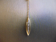 Load image into Gallery viewer, Womens Vintage Estate 14K Gold Necklace w/ Diamond Chip Pendant 2.9g #E3889