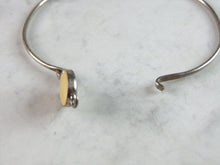 Load image into Gallery viewer, Womens Vintage Estate Sterling Silver Cuff Bracelet 0.8g E3917