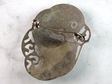 Load image into Gallery viewer, Womens Vintage Estate Sterling Silver Siam Brooch 6.8g E5206