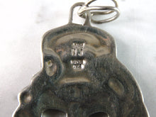 Load image into Gallery viewer, Womens Vintage Estate Sterling Silver Southwestern Turquoise Pendant 18.3g E5209