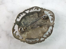 Load image into Gallery viewer, Womens Vintage Estate Sterling Silver Siam Brooch 8.8g E5311