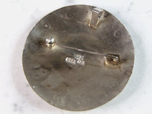 Load image into Gallery viewer, Womens Vintage Estate Sterling Silver &amp; 18k Gold Mayan Inca Brooch 12.0g E5383