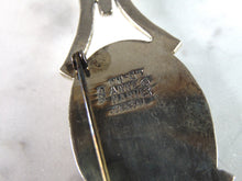 Load image into Gallery viewer, Womens Vintage Estate Sterling Silver Anne Harvey Jasper Brooch 20g E5385