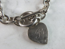 Load image into Gallery viewer, Womens Vintage Estate Sterling Silver Charm Bracelet 32g E5400