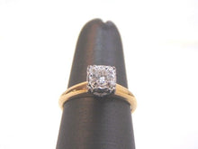 Load image into Gallery viewer, Womens Vintage Estate 14K Yellow Gold Diamond Ring 2.6g E2765