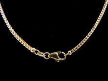 Load image into Gallery viewer, Womens Vintage Estate 14K Gold Necklace w/ Diamond Heart Pendant 16.9g E2789