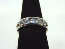 Load image into Gallery viewer, Womens Sterling Silver .925 Ring w/ CZ Stones 6.0g #E2658