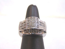 Load image into Gallery viewer, Mens Vintage Estate 14K White Gold Diamond Ring 13.9g  E2756