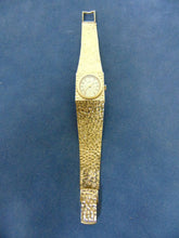 Load image into Gallery viewer, WOMENS VINTAGE ESTATE SOLID 14K YELLOW GOLD NUGGET ANGELUS WATCH 49.6g