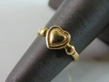 Load image into Gallery viewer, Womens Vintage Estate 14k Gold Heart Ring 3.2g #E2004