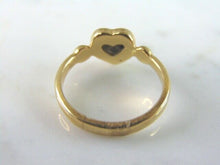Load image into Gallery viewer, Womens Vintage Estate 14k Gold Heart Ring 3.2g #E2004