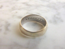Load image into Gallery viewer, Women&#39;s Vintage Estate 14K White Gold Diamond Ring, 4.7g E3850