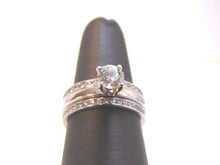 Load image into Gallery viewer, Womens Vintage Estate 18K White Gold Diamond Engagement Ring 6.9g E2786