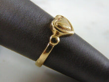 Load image into Gallery viewer, Womens Vintage Estate 14k Gold Heart Ring 3.2g #E2004