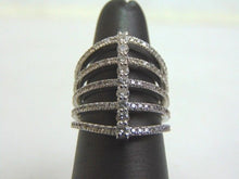 Load image into Gallery viewer, Women&#39;s 14K White Gold Diamond Ring 9.7g E3510