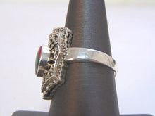 Load image into Gallery viewer, Womens Vintage Estate Sterling Silver Southwestern Zuni Ring 7.5g E1552