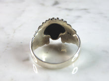 Load image into Gallery viewer, Mens Vintage Estate Sterling Silver Chief Head Ring 7.5g E6011