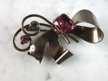 Load image into Gallery viewer, Womens Vintage Estate Sterling Silver Modernist Brooch 12g E6023