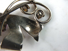 Load image into Gallery viewer, Womens Vintage Estate Sterling Silver Modernist Brooch 12g E6023