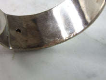 Load image into Gallery viewer, Womens Vintage Estate Sterling Silver Modernist Cuff Bracelet 44.8g E6025