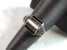 Load image into Gallery viewer, Womens Vintage Estate Sterling Silver Modernist Ring 4.3g E6535