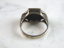 Load image into Gallery viewer, Womens Vintage Estate Sterling Silver Modernist Ring 4.3g E6535