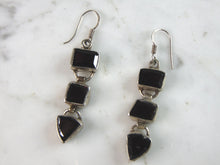 Load image into Gallery viewer, Womens Vintage Estate Sterling Silver Modernist Earrings 9.6g E6064