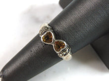 Load image into Gallery viewer, Womens Vintage Estate Sterling Silver Heart Ring 3.5g E6079