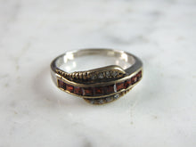 Load image into Gallery viewer, Womens Vintage Estate Sterling Silver Modernist Ring 2.8g E6080