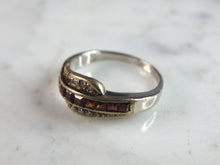 Load image into Gallery viewer, Womens Vintage Estate Sterling Silver Modernist Ring 2.8g E6080