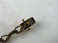 Load image into Gallery viewer, Womens Vintage Estate Sterling Silver Modernist Gold Tone Bracelet 8.3g E6083
