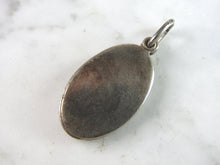Load image into Gallery viewer, Vintage Estate Sterling Silver Religious Saint Charm Pendant 11g E6087
