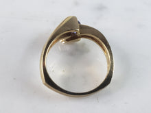 Load image into Gallery viewer, Womens Vintage Estate 14K Yellow Gold Tanzanite Diamond Ring 4.4g E6113