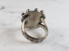 Load image into Gallery viewer, Womens Vintage Estate Sterling Silver Southwestern Turquoise Ring 10.1g E6165