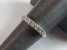 Load image into Gallery viewer, Womens Vintage Estate 14K White Gold Diamond Ring 2.8g E6194